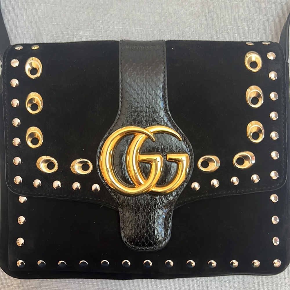 Gucci Arlie Python Messenger Bag - Picture 8 of 16